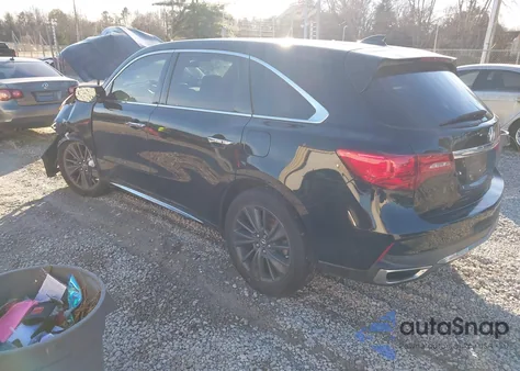 2020 Acura Mdx Technology Package z USA, uszkodzony, nr VIN 5J8YD3H59LL017778